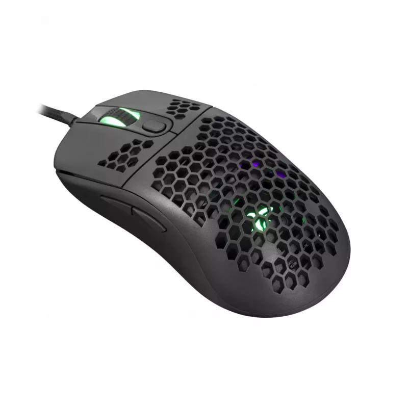 Mysz gamingowa biały Shark GM-5007 GALAHAD-B Czarna