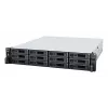 Synology RackStation RS2423+ Serwer NAS/magazynowy Rack (2U) Ryzen Embedded V1780B 8 GB DDR4 0 TB DiskStation Manager Czarny, Szary