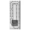 Stealkey Customs SK-Crossflow do Lian Li - O11D XL Evo Distroplate D5/DDC - akryl