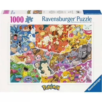 Puzzle Ravensburger Colour puzzle 1000 elementów (12000832) — Kreskówki, szerokość 700 mm, zalecany wiek 14+