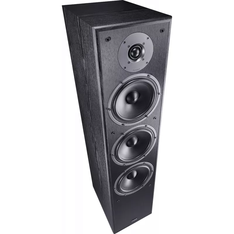 Głośnik podłogowy Magnat Monitor S70 — 3-drożny, 190 W RMS, 91 dB, 19–38 000 Hz, 8 Ω, MDF, czarny