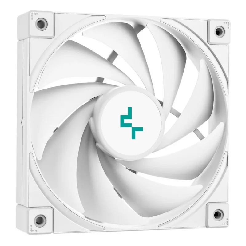 Chłodzenie powietrzne DeepCool AK620 Digital SE biały — dwa wentylatory 120 mm, 6 ciepłowodów, PWM, obsługa LGA 1700, wbudowany wyświetlacz
