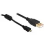 Kabel USB DeLOCK USB 2.0 A na USB-micro B 3m Czarny