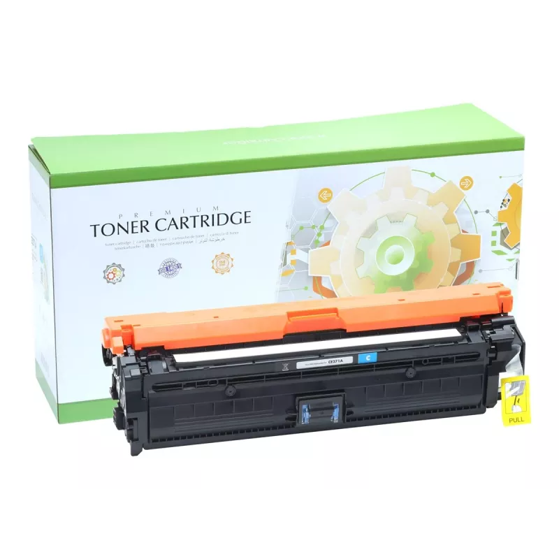 Zregenerowany tusz cyjanowy Static Control do HP CE271A (ok. 7500 stron)