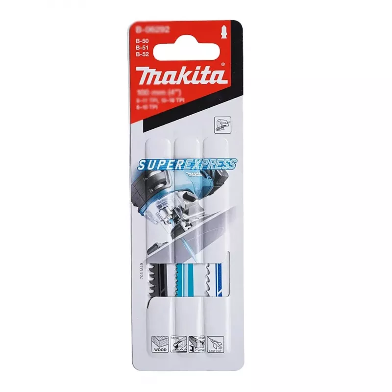 Wyrzynarka akumulatorowa Makita DJV180ZX korpus — 3-stopniowa wahadłowa, 0–2600 skoków/min, skok 26 mm, głębokość cięcia w drewnie 135 mm