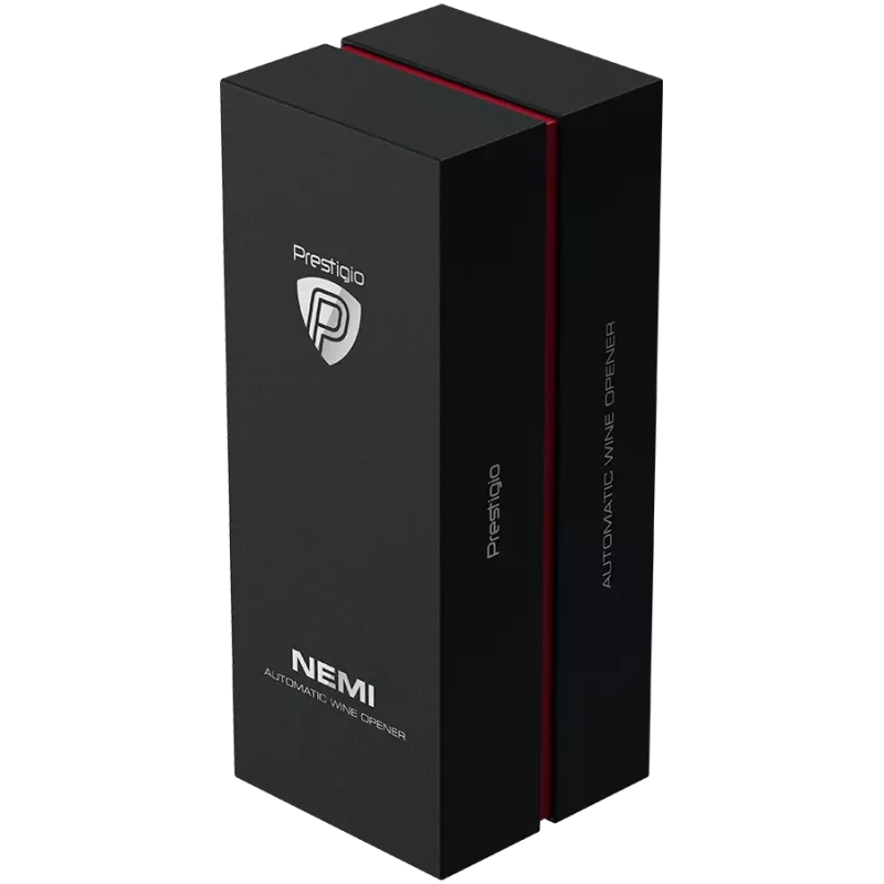 Nemi, Elektryczny otwieracz do wina, aerator, wakumowy konserwator, kolor srebrny