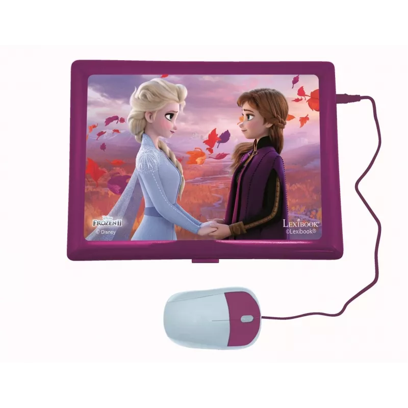 Lexibook JC598FZi17 Disney Frozen dwujęzyczny laptop edukacyjny, PL/EN, 124 aktywności