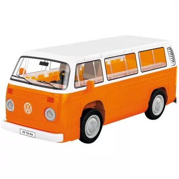 Zestaw konstrukcyjny Cobi Volkswagen T2b Bus pomarańczowy, skala 1:35
