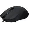 Przewodowa mysz optyczna DEFENDER MM-310 USB Type-A, 1000 DPI, symetryczna, 2 przyciski, czarna, kabel 1,35 m