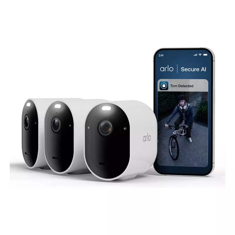 ARLO Pro 6 - Edycja 2025 - Sieciowa kamera monitorująca - na zewnątrz, wewnątrz - odporna na warunki atmosferyczne - kolor (dzień/noc)