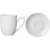 Porcelanowa filiżanka do espresso ritzenhoff & breker Snap BIANCO, stożkowa, 80 ml