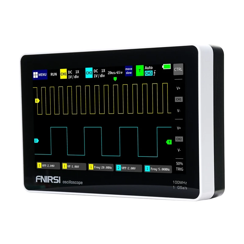 FNIRSI 1013D 7-calowy przenośny oscyloskop tabletowy