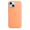 Apple iPhone 15 Etui silikonowe z MagSafe - pomarańczowy Sorbet