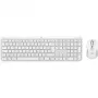 Logitech MK950 Signature Slim Klawiatura i Mysz Bezprzewodowa RF + Bluetooth QWERTZ Grafit Biały