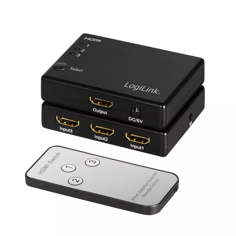 Przełącznik wideo HDMI LogiLink HD0042