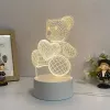 Lampka nocna Extralink HOME 3D serce iluzja optyczna lampka nocna USB
