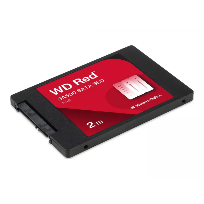 SSD Western Digital czerwony SA500 2TB 2.5 inch SATA III, 3D NAND, NAS