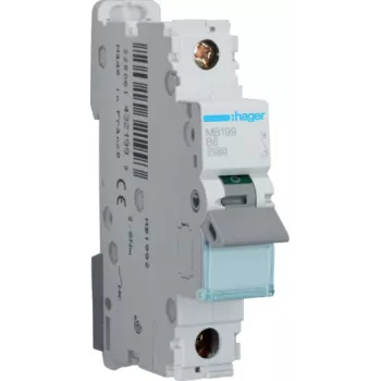 Hager MB199 Wyłącznik nadprądowy typu B 1P 1-modułowy (MB199)