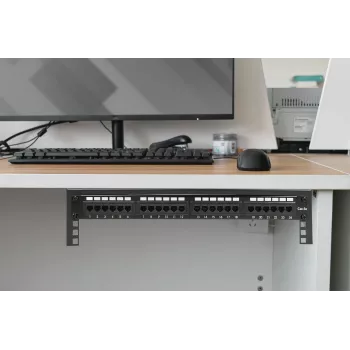 Digitus 19-Inch Equipment Wall Mounting Bracket 2U Czarny