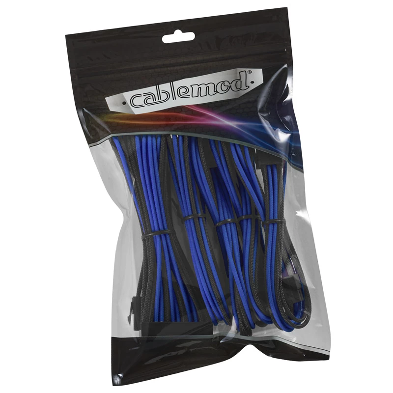 Zestaw przedłużaczy kablowych CableMod CM-CAB-CKIT-N86KKB-R — konfiguracja zasilania 8+6