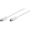 Microconnect COAX050W kabel koncentryczny 5 m Biały