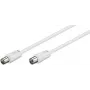 Microconnect COAX050W kabel koncentryczny 5 m Biały