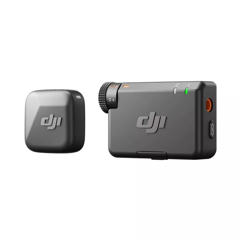 DJI Mic Mini Zmontowany odbiornik do kamery Czarny