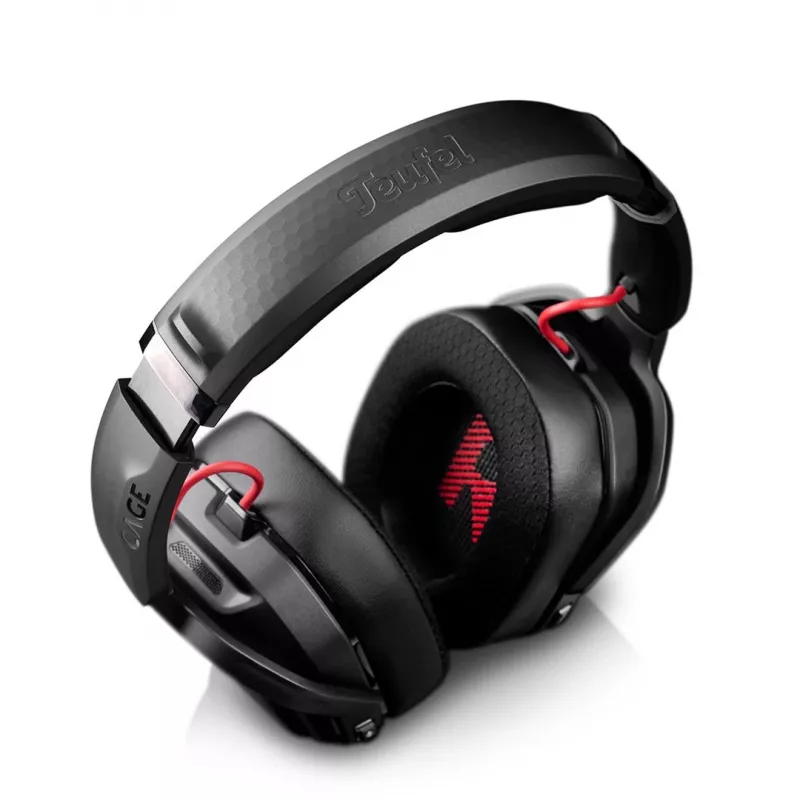 Teufel CAGE PRO Headset Bezprzewodowy zestaw słuchawkowy pałąk na głowę Gaming USB Type-C Bluetooth Czarny