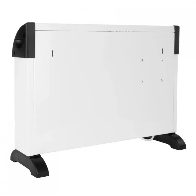 Grzejnik konwektorowy elektryczny NOVEEN CH-6000 TIMER TURBO FAN 2000W 3 poziomy mocy montaż ścienny/podłogowy biały