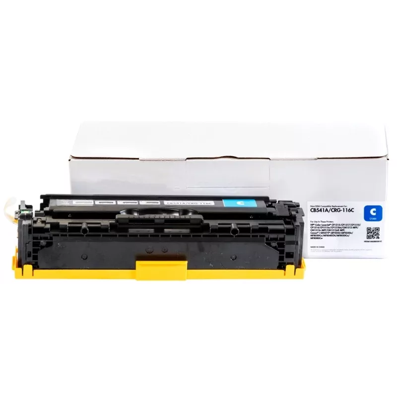 Zgodny Static-Control Hewlett-Packard 125A CB541A/CE321A/CF211A/ Canon CRG716, cyjan, 1800 str. IP