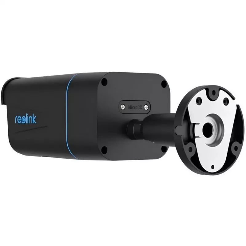 Kamera IP do monitoringu Reolink P430 Standard — obudowa tubularna, 8 MP (3840×2160), 5-krotny zoom optyczny, IP67, PoE/DC, microSD do 256 GB