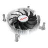 Hybrydowe chłodzenie Akasa Intel LGA1700 7,5 cm Aluminium Czarny