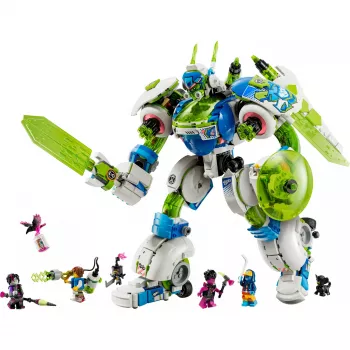 Zestaw konstrukcyjny LEGO Mateo i Z-Blob Rycerski Mech 71485 — minifigurka i mech do zbudowania