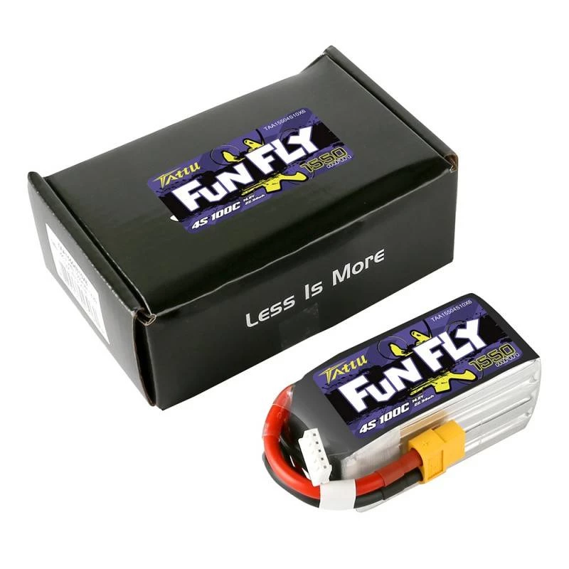 Bateria Tattu Funfly 1550mAh 14,8V 100C 4S1P