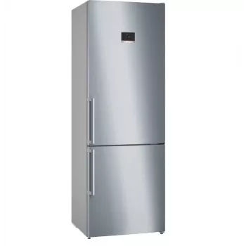 Chłodziarko-zamrażarka Bosch Serie 4 KGN497ICT 440 l C stal nierdzewna