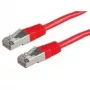 Value 21.99.1351 Ethernet kabel krosowy Czerwony