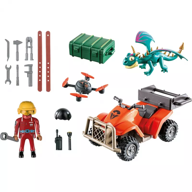 Dragons the Nine Realms Icaris Quad Set Playmobil 71085