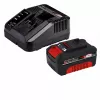 Akumulatorowa dmuchawa do liści EINHELL GE-UB 18/250 Li z baterią 1x4,0 Ah, 18 V