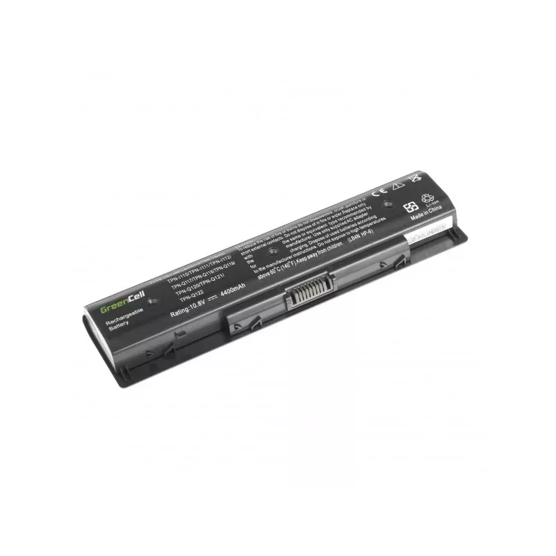 Bateria zielony Cell HP78 do laptopów HP Pavilion / Envy, 4400 mAh, 10.8 V, 6-ogniwowa, Li-Ion, czarna