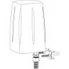 Antena dookólna Teltonika PR1ICC60 28 dBi 0,617-4,2 GHz
