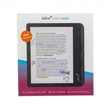 Tolino czytnik e-booków Ekran dotykowy Wi-Fi Czarny