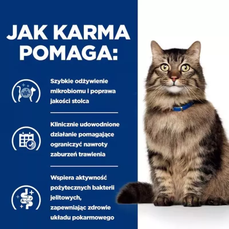 HILL'S PD Gastrointestinal Biome - sucha karma dla kota - 1,5 kg