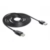 Kabel USB DeLOCK EASY-USB 2.0-A 5m Czarny