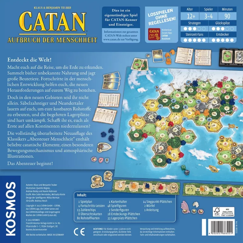 CATAN - Aufbruch der Menschheit, gra planszowa
