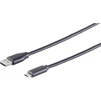 Kabel USB S/CONN 77143-3.0 USB 2.0 3 m