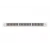 Patch panel 1U LANBERG PPS7-1024-S — 24-portowy, Cat7, F/UTP, metalowy, 1U (445×102×44,5 mm)