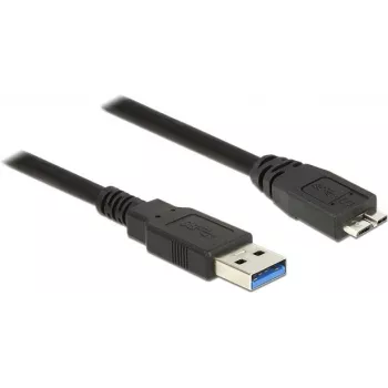 Kabel USB DeLOCK 85076 USB 3.2 Gen 1 5m USB A Micro-USB B Czarny