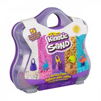 Kinetic Sand Castle Case - Limonkowo Zielony