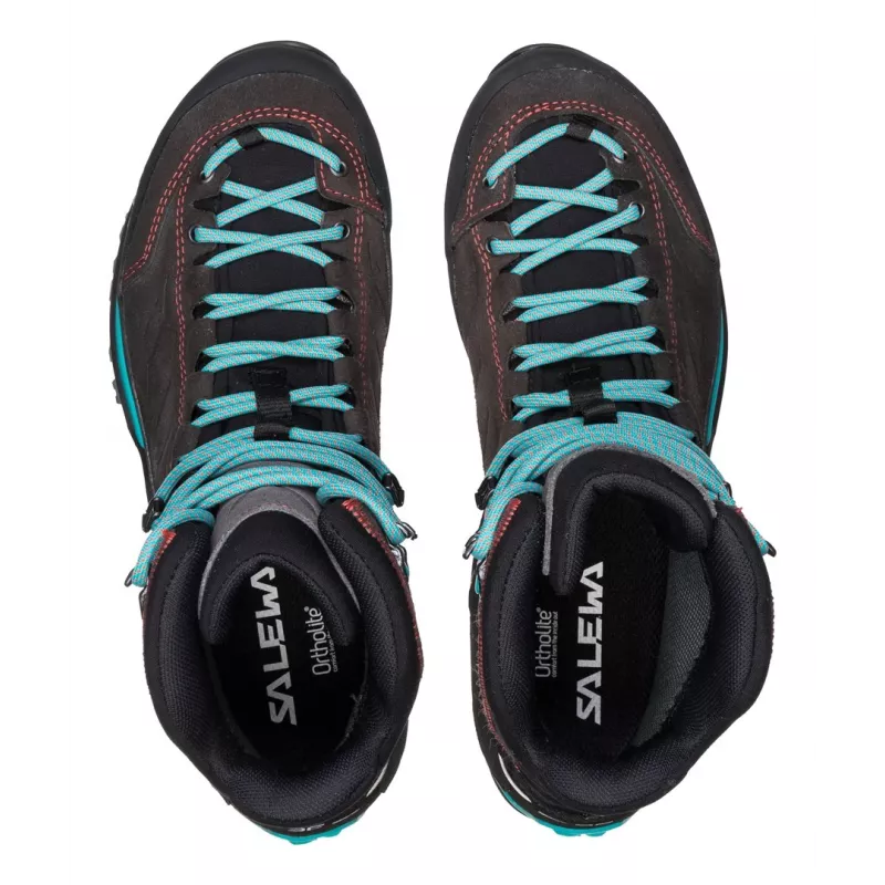 Salewa MTN Trainer Mid GTX Damskie Adult Czarny, Niebieski