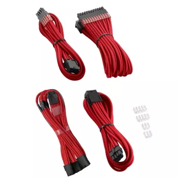 Zestaw przedłużaczy CableMod PRO ModMesh 12VHPWR — czerwony